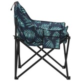 vidaXL Campingstoelen 2 st met bladprint & korting - 34%