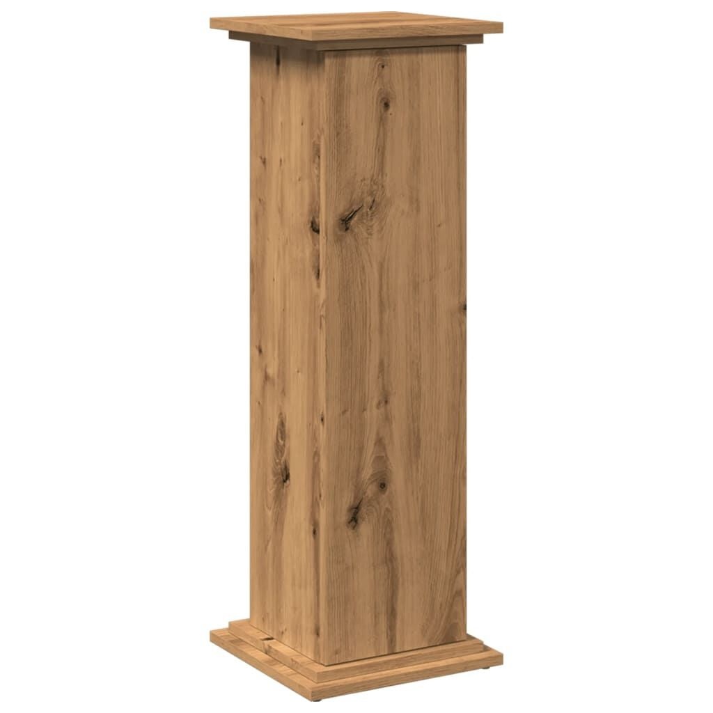 vidaXL Sokkel met Opbergruimte (31x30x90cm) - Artisanaal Eiken (29% Korting)