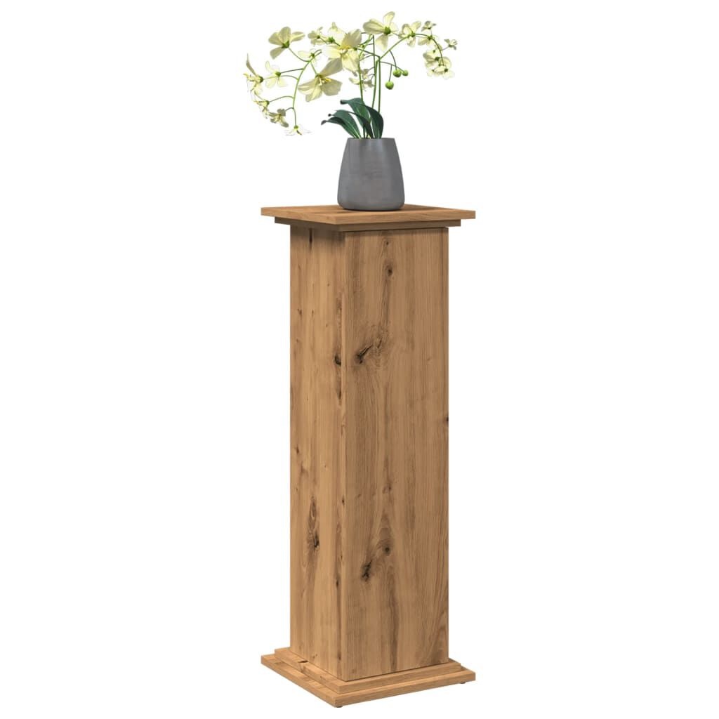 vidaXL Sokkel met Opbergruimte (31x30x90cm) - Artisanaal Eiken (29% Korting)