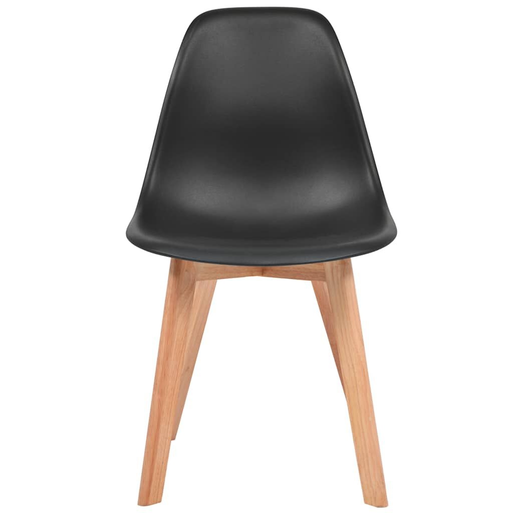 vidaXL Eetkamerstoelen Zwart (2 stuks) - 34% Korting