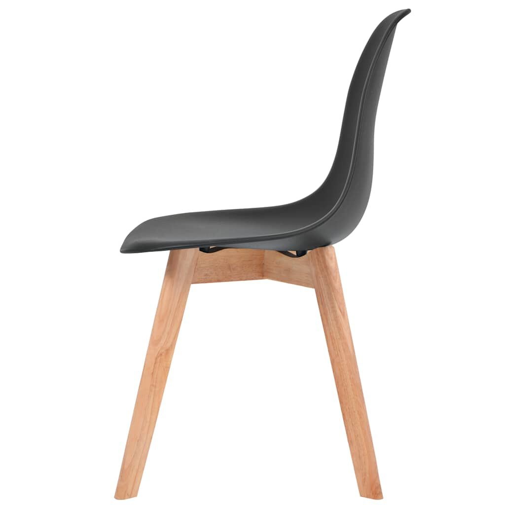 vidaXL Eetkamerstoelen Zwart (2 stuks) - 34% Korting