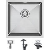 Aanrecht 45x45cm Zwart - 30% Korting!