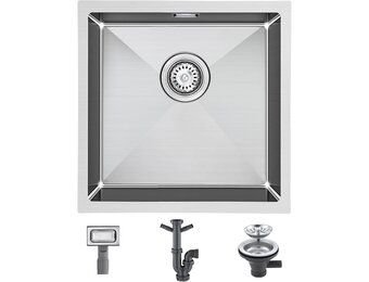 Aanrecht 45x45cm Zwart - 30% Korting!