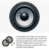 Luidsprekerrooster Subwoofer Grill Zwart/Goud - 10,2 cm - 74% Korting