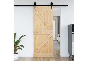 vidaXL NARVIK Deur Massief Grenenhout (70x210cm) - 34% Korting