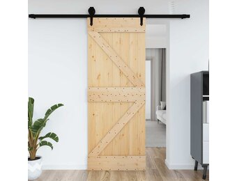 vidaXL NARVIK Deur Massief Grenenhout (70x210cm) - 34% Korting