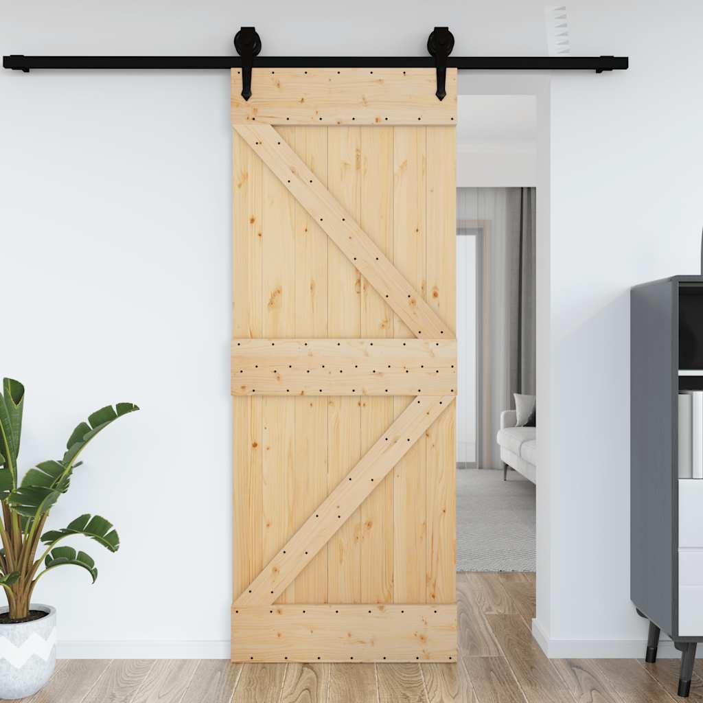 vidaXL NARVIK Deur Massief Grenenhout (70x210cm) - 34% Korting