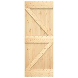 vidaXL NARVIK Deur Massief Grenenhout (70x210cm) - 34% Korting