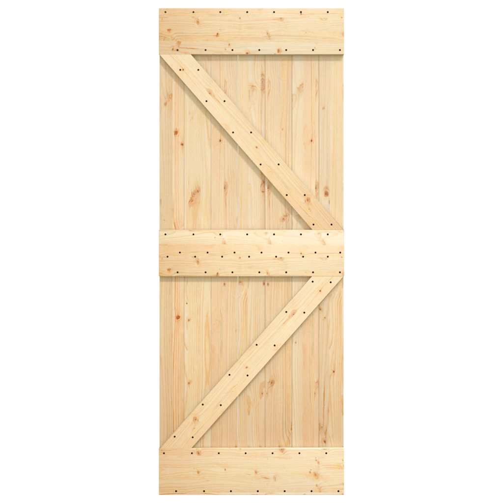 vidaXL NARVIK Deur Massief Grenenhout (70x210cm) - 34% Korting