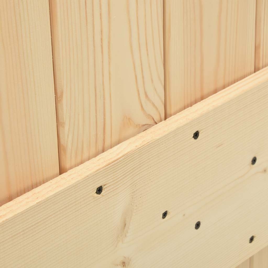 vidaXL NARVIK Deur Massief Grenenhout (70x210cm) - 34% Korting