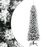 Smal Kerstboompje 120cm met Sneeuw - 33% Korting!