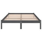 VidaXL Bedframe Grenenhout Grijs 200x200 cm - 34% Korting!