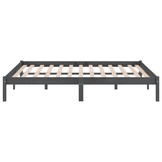 VidaXL Bedframe Grenenhout Grijs 200x200 cm - 34% Korting!