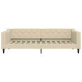 vidaXL Slaapbank Crème 90x200 cm | 35% Korting