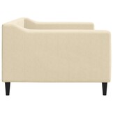 vidaXL Slaapbank Crème 90x200 cm | 35% Korting