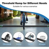 Antislip Rubberen Drempelhulp 91x20x3.5cm - 53% Korting!