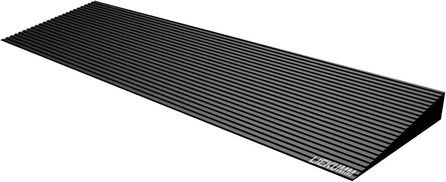 Antislip Rubberen Drempelhulp 91x20x3.5cm - 53% Korting!