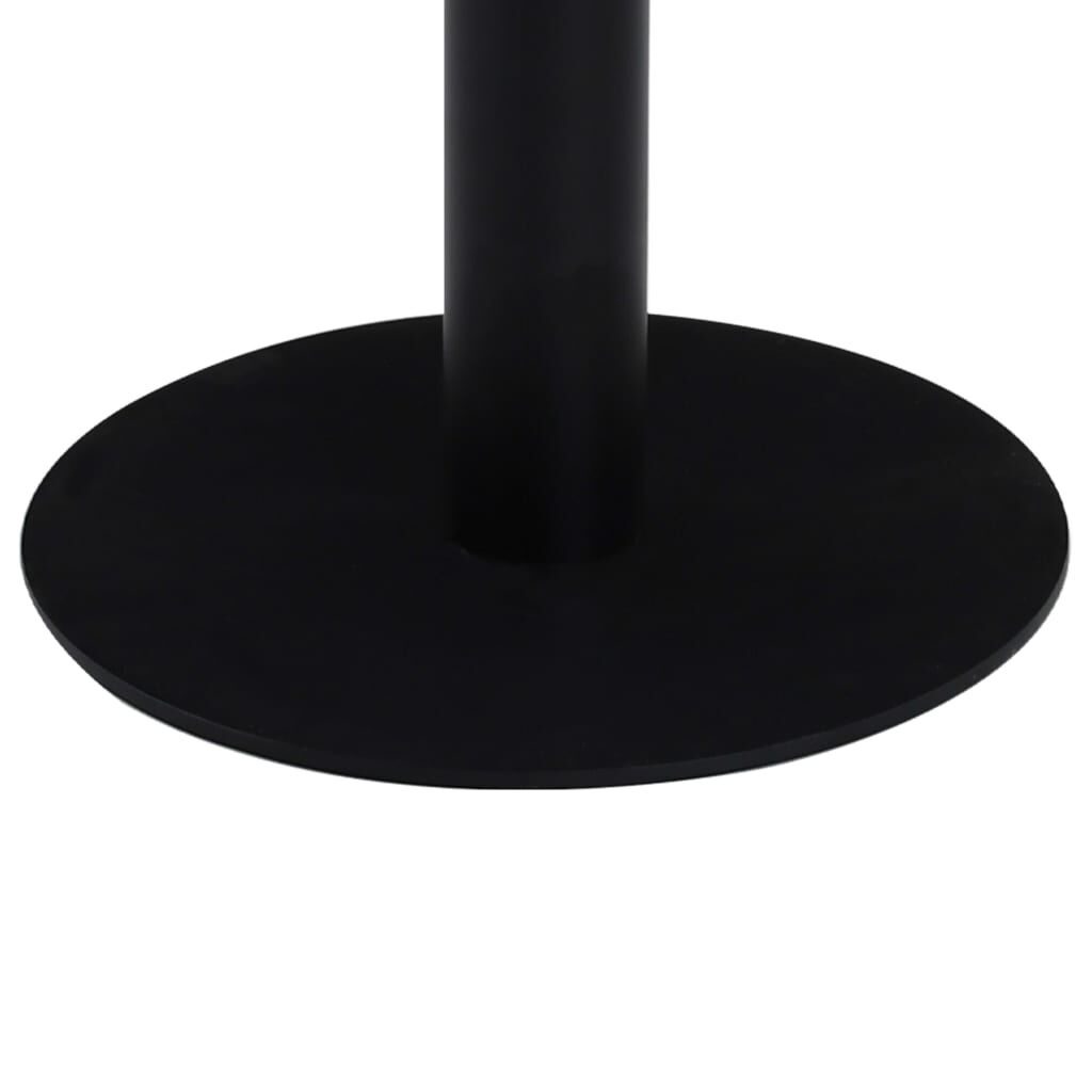 vidaXL Bistrotafel 50 cm MDF Donkerbruin - 54% Korting