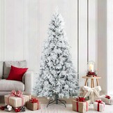 Kerstboom Sneeuw Wit 210cm - 52% Korting