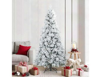 Kerstboom Sneeuw Wit 210cm - 52% Korting