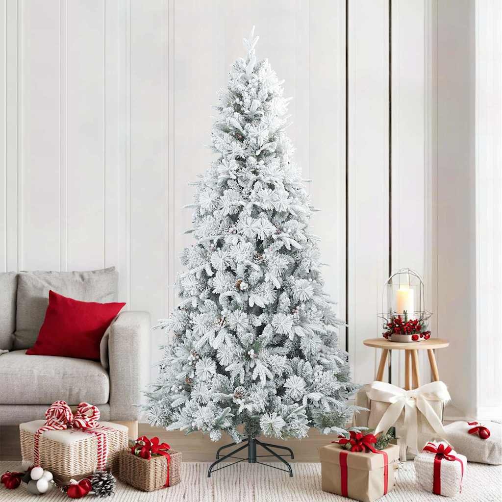 Kerstboom Sneeuw Wit 210cm - 52% Korting