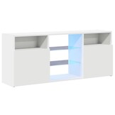 VidaXL TV-meubel Wit met LED - 66% Korting!