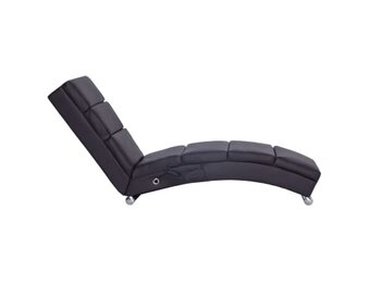 VidaXL Massage Chaise Longue: Leren Comfort met 54% Korting