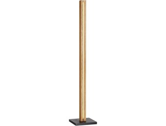 Houten LED Staande Lamp - Dimbaar & Greige - 32% Korting