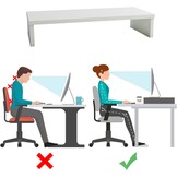 TV-standaard Schermverhoger Houten Grafiet (Nu 53% Korting!)