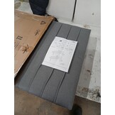 vidaXL Hoofdborden 2x 72x5x78/88 cm Lichtgrijs - 65% Korting!