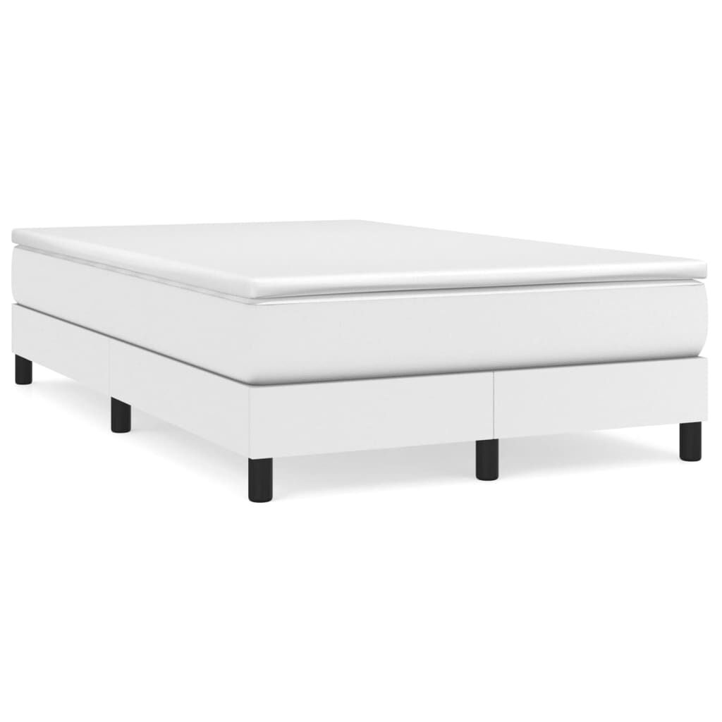 Retourtje: Wit Kunstleren Bedframe 120x200 cm - 62% Korting!
