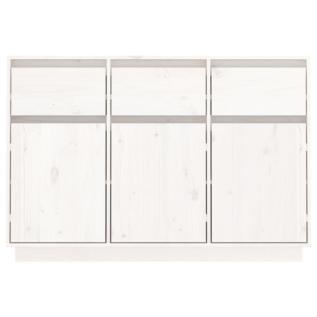 VidaXL Dressoir Grenenhout Wit - 73% Korting!