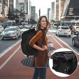 Reistrolley Rugzak Zwart Cabine 17" Laptop | 41% Korting