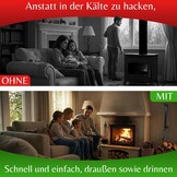 Handmatige Houtsplijter Wandhouder - 36% Korting!