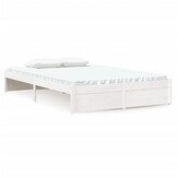 Retrotje: Wit Houten Bedframe 120x200cm - 67% Korting!