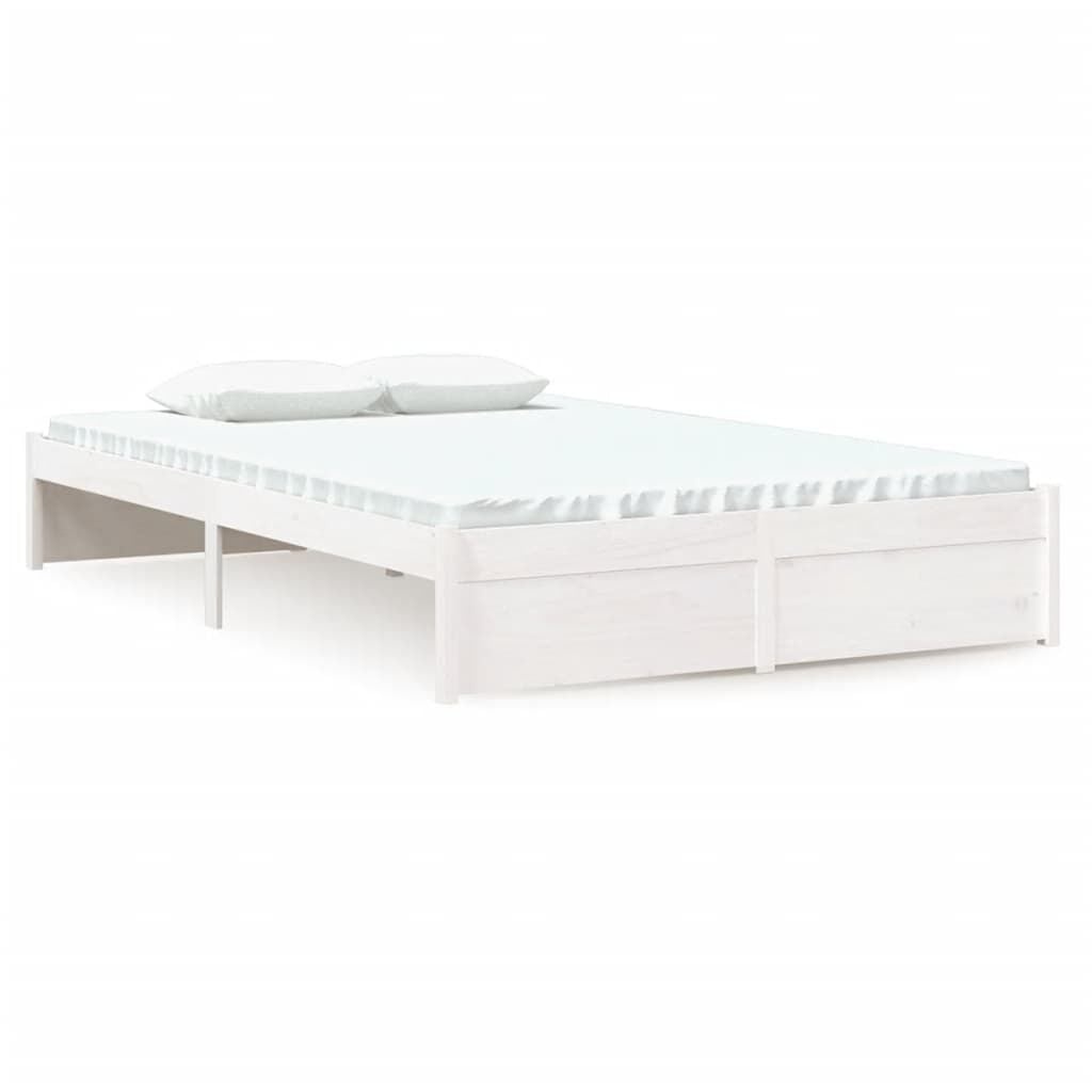 Retrotje: Wit Houten Bedframe 120x200cm - 67% Korting!