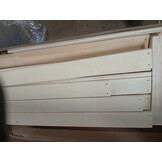 Retrotje: Wit Houten Bedframe 120x200cm - 67% Korting!