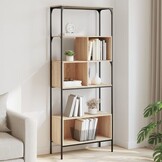 VidaXL Boekenkast Sonoma Eiken (34% Korting)