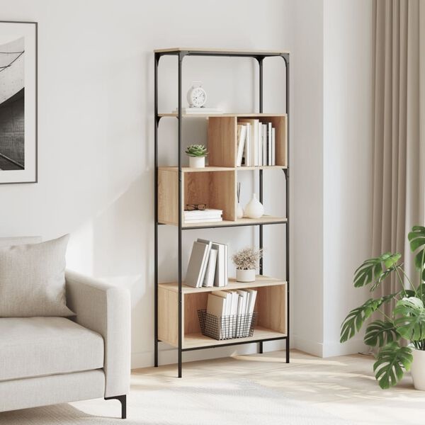 VidaXL Boekenkast Sonoma Eiken (34% Korting)