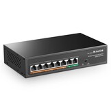 8-Poorts Gigabit PoE Switch 120W - 34% Korting!