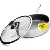 Sautepan 28 cm met Deksel & 29% Korting | Inductie