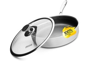 Sautepan 28 cm met Deksel & 36% Korting