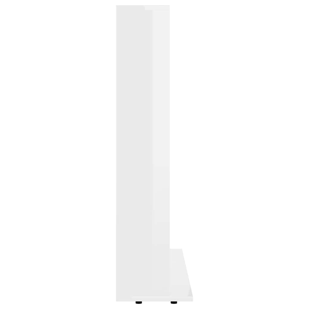 vidaXL Cd-kast Wit - 34% Korting - 102x23x89,5 cm