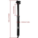 Verstelbare MTB Zadelpen 30.9mm - 150mm Slag | 30% Korting