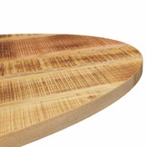 VidaXL Tafelblad Ovaal 120x50 cm Mangohout - 34% Korting