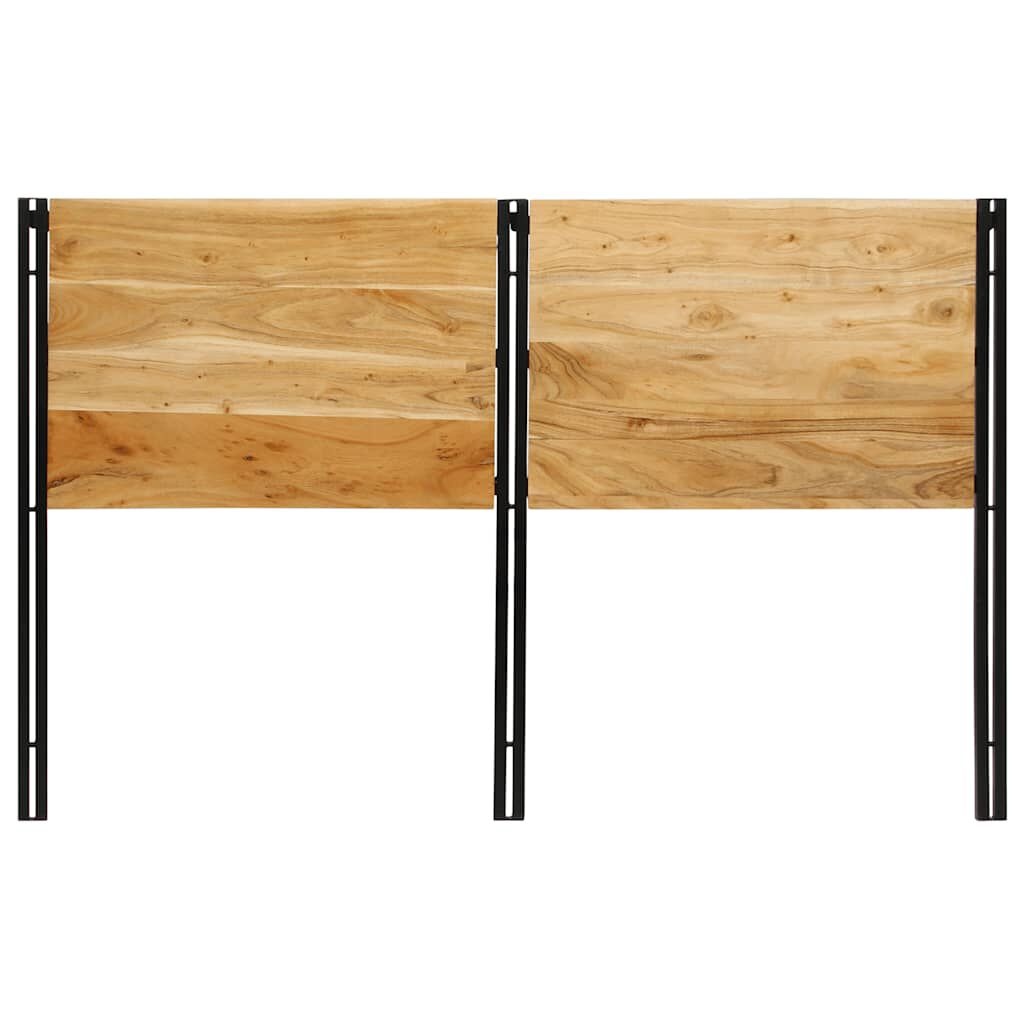 Hoofdeinde Massief Acaciahout & IJzer - 160 cm (78% Korting!)
