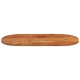 Tafelblad Ovaal Acaciahout 120x60cm - 29% Korting!