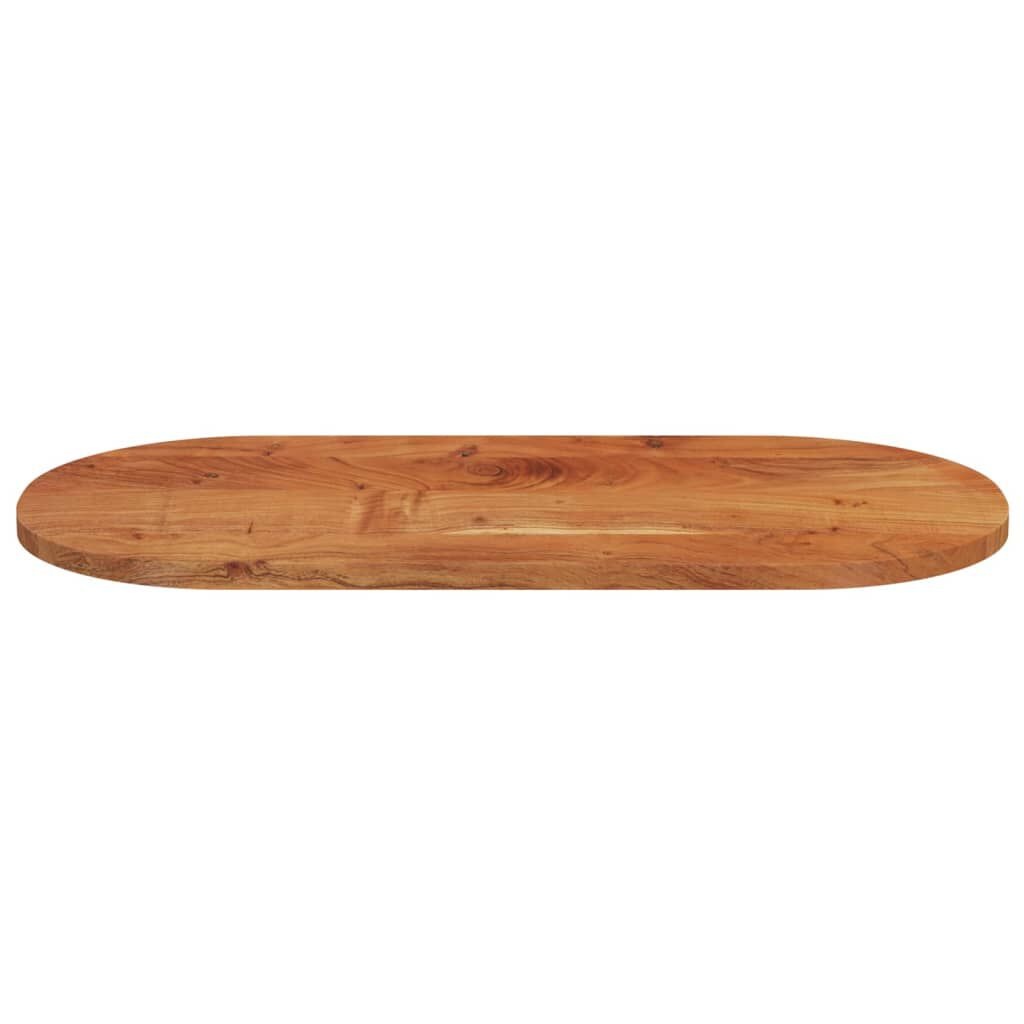 Tafelblad Ovaal Acaciahout 120x60cm - 29% Korting!