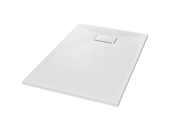 vidaXL Douchebak 120x70 cm Wit - 35% Korting!