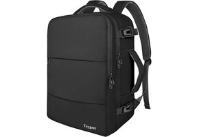 Handbagage Rugzak 44L - Vliegtuig Reizen - Waterafstotend Zwart